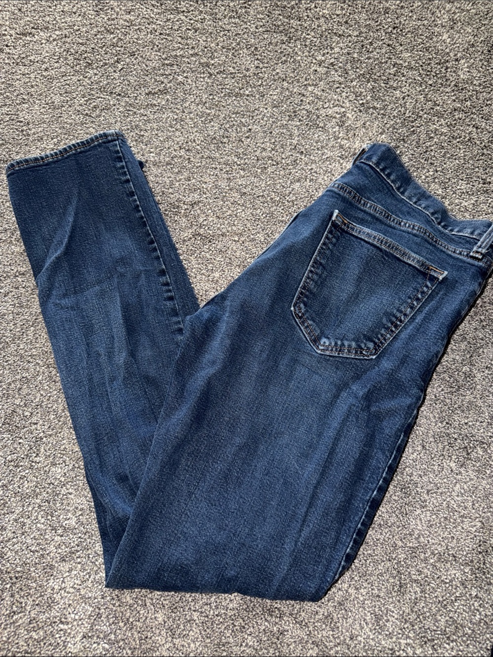 Old Navy Men's Slim Jeans in Dark Blue Denim